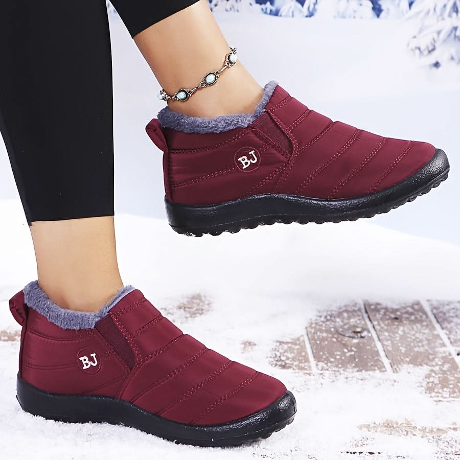 Corvella | Cozy Winter Slip-On Boots