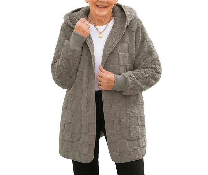 Amarisse | Cozy Fleece Hooded Jacket