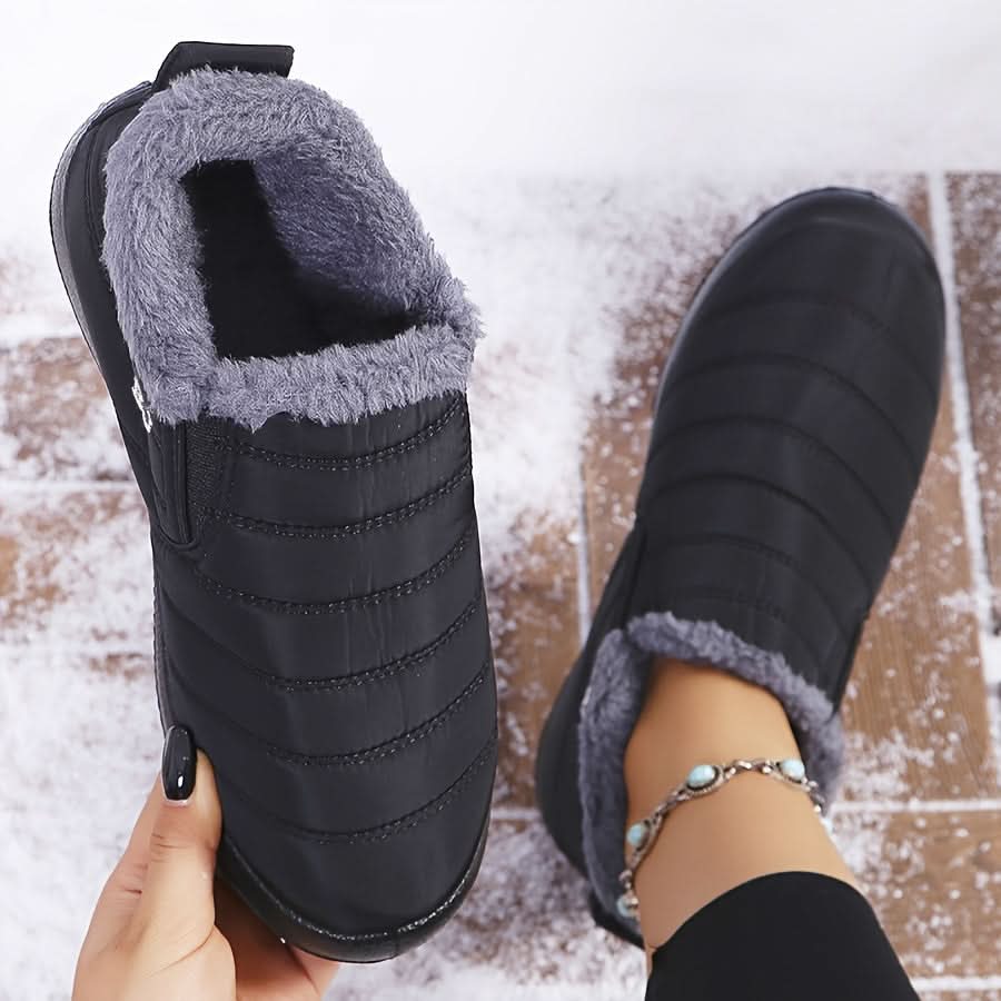 Corvella | Cozy Winter Slip-On Boots