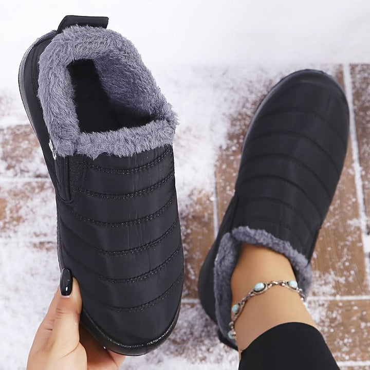 Corvella | Cozy Winter Slip-On Boots