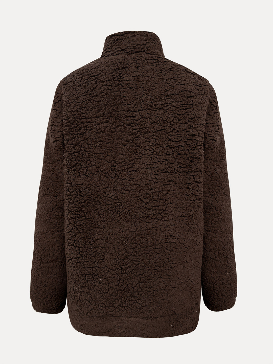 Warme Teddy Jas / Trui met Rits