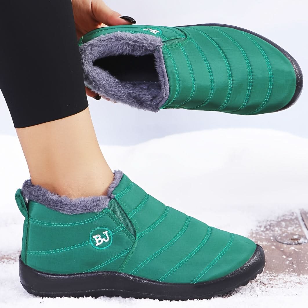 Corvella | Cozy Winter Slip-On Boots