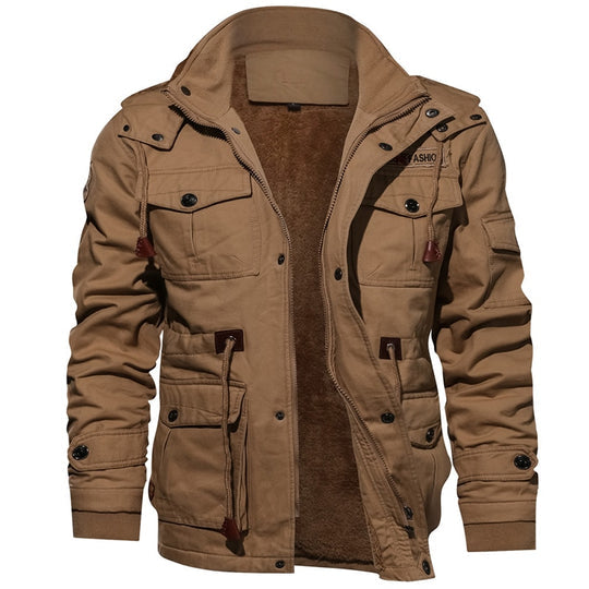 Warme Winterjas met Binnenvoering