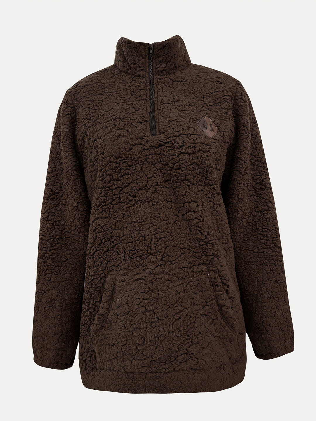 Warme Teddy Jas / Trui met Rits