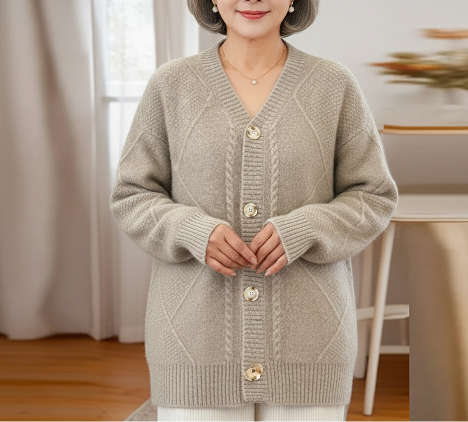 Ardelyne | Cable-Knit Cardigan
