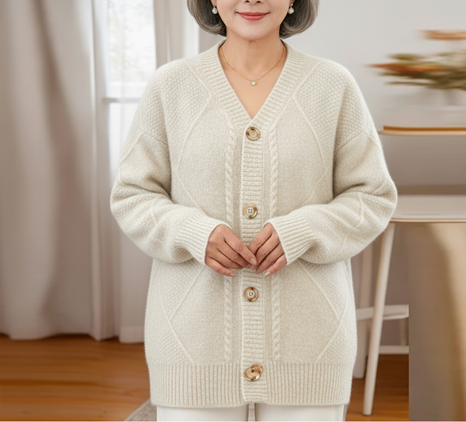 Ardelyne | Cable-Knit Cardigan