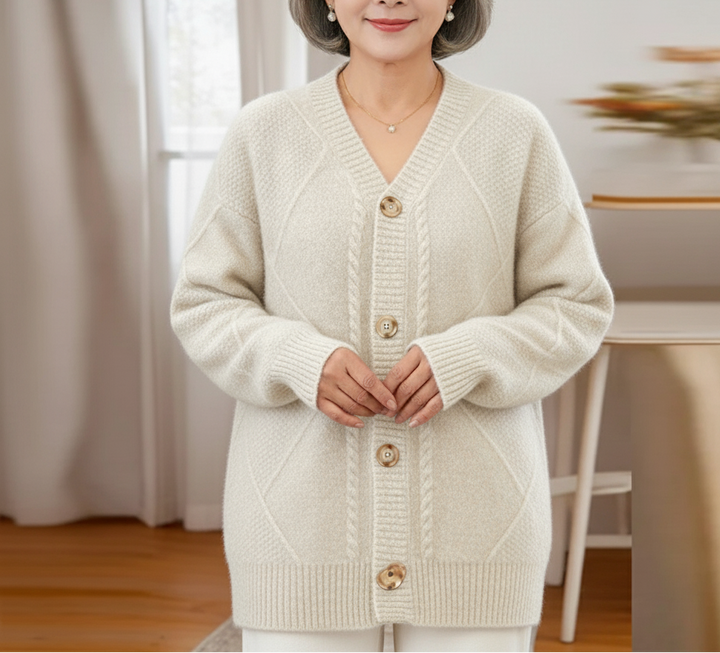 Ardelyne | Cable-Knit Cardigan