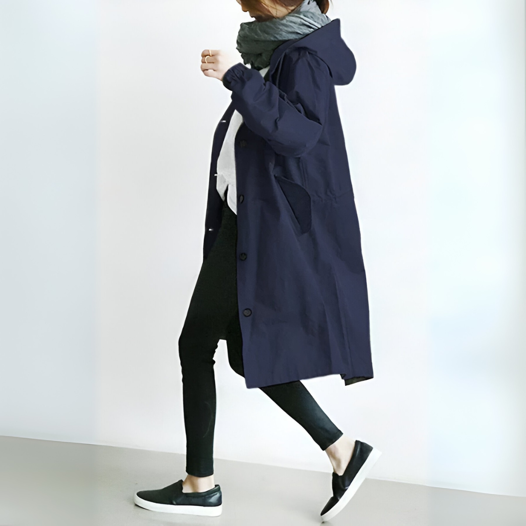 Stijlvolle Dames Trenchcoat – Tijdloos & Elegant