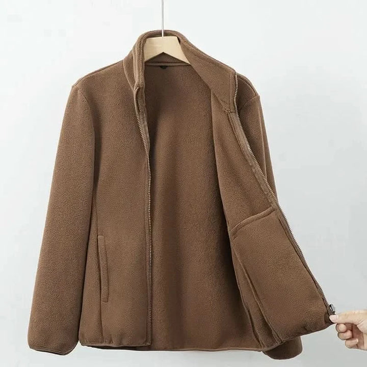 Elowen | Soft Fleece Zip-Up Jacket
