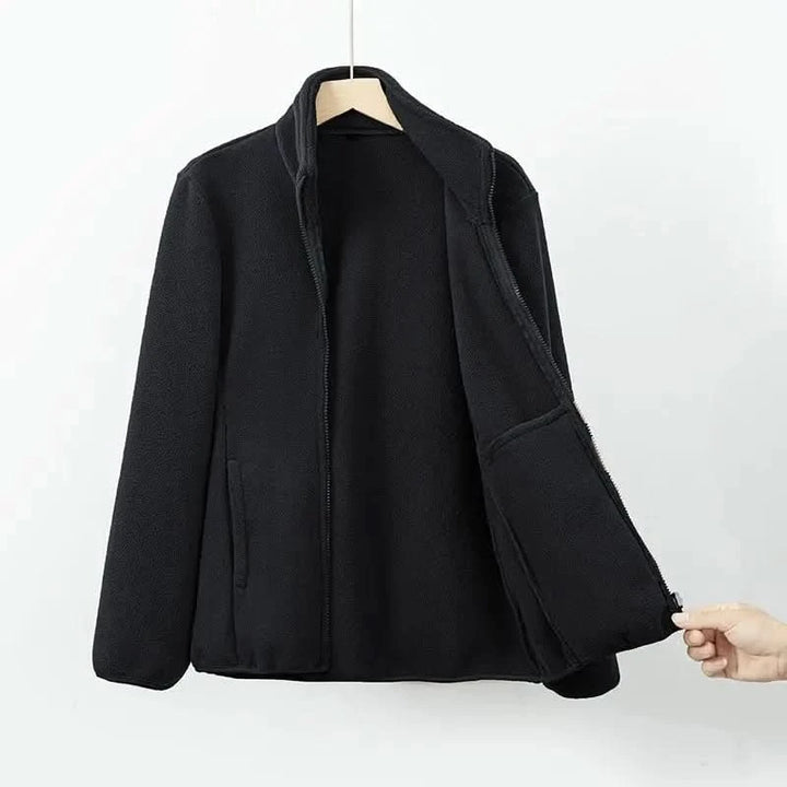 Elowen | Soft Fleece Zip-Up Jacket