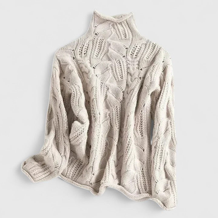 Mila | Wool-Blend Knit Sweater