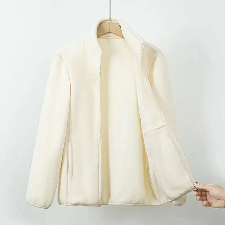 Elowen | Soft Fleece Zip-Up Jacket
