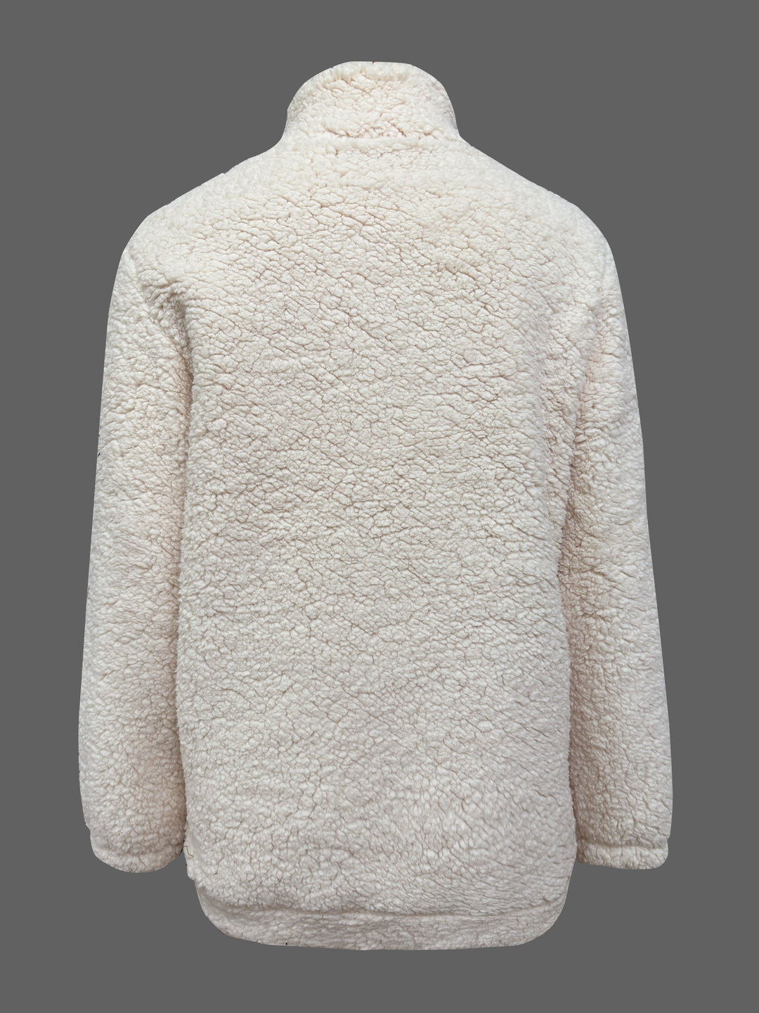 Warme Teddy Jas / Trui met Rits