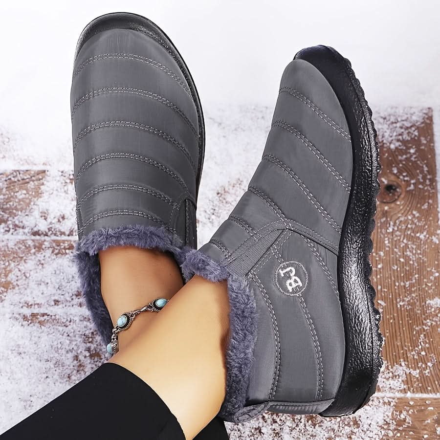 Corvella | Cozy Winter Slip-On Boots
