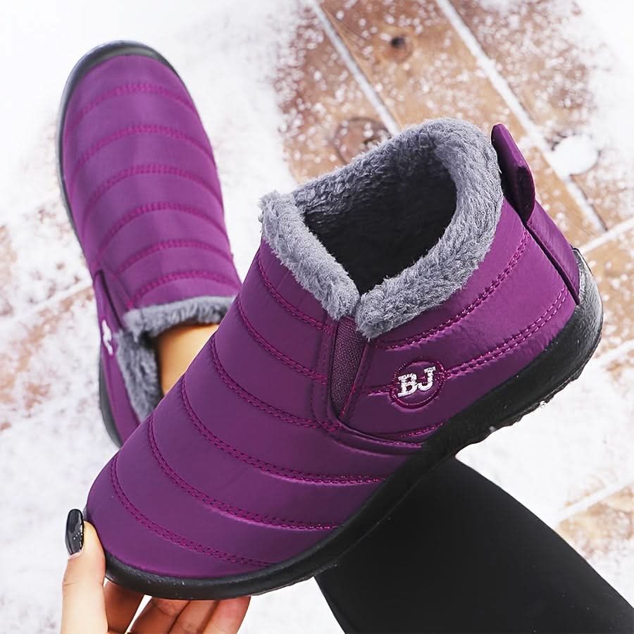 Corvella | Cozy Winter Slip-On Boots