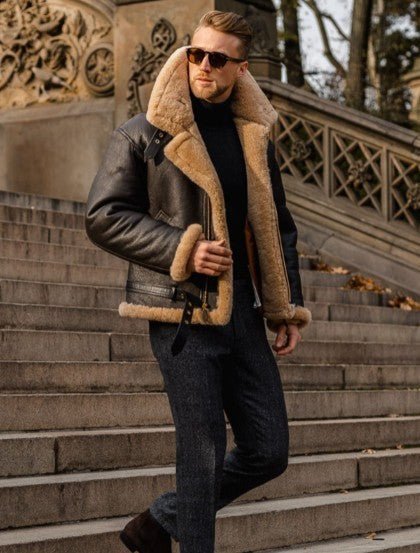 Premium Shearling Jas – Luxe & Warm