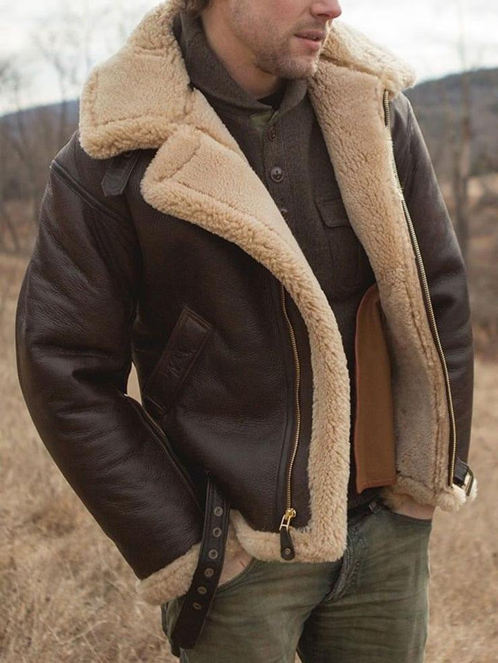 Premium Shearling Jas – Luxe & Warm