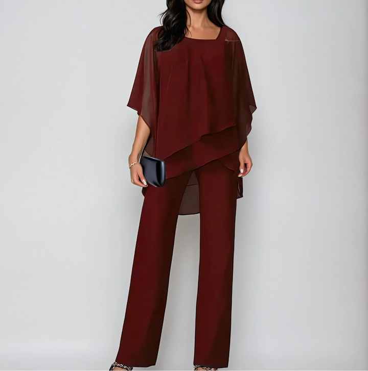 Elandra | Elegant Two-Piece Layered Set